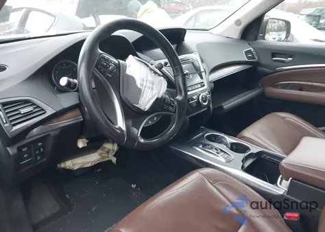 2019 Acura Mdx Tech Pkg z USA, uszkodzony, nr VIN 5J8YD4H59KL008227